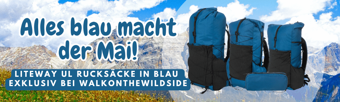 Liteway UL Rucksäcke exklusiv in blau